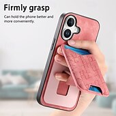 economico Cover per iPhone-telefono Custodia Per iPhone 16 Pro Max Plus iPhone 15 Pro Max Plus iPhone 14 13 12 11 Pro Max Plus Mini iPhone 14 Pro Max iPhone 13 12 11 Pro Max Per retro Porta carte di credito Con supporto Slot