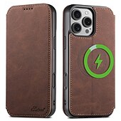 abordables Carcasas iPhone-teléfono Funda Para iPhone 16 Pro Max Plus iPhone 15 Pro Max Plus iPhone 14 13 12 Pro Max Plus iPhone 14 Pro Max iPhone 13 12 Pro Max Funda Trasera con Soporte Magnética Soporte de carga inalámbrica