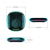 Χαμηλού Κόστους Mouse Pad-ποντίκι jiggler αυτόματο υπολογιστή μη ανιχνεύσιμο μετακίνηση ποντικιού με χρονοδιακόπτη διακόπτη ενεργοποίησης/απενεργοποίησης rgb φώτα χωρίς πρόγραμμα οδήγησης κρατά τον υπολογιστή ξύπνιο