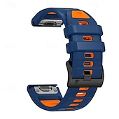halpa Garmin kellonauhat-Kellon ranneke varten Garmin Fenix 8 47mm 51mm 7X 6 6X Pro Epix Pro Instinct 2X Approach S70 S62 S60 Forerunner 955 945 Epix Marq Descent Quatix 22mm 26mm Silikoni Korvaus Hihna Quick Fit Säädettävä