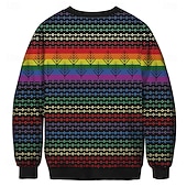 preiswerte Sweatshirts &amp; Hoodies-Anime 3D-Druck 3D Bischofsärmel Kapuzensweatshirt Cartoon Manga Weihnachtsmann Grafik für Paar Herren Damen Erwachsene 3D-Druck  für Weihnachten Karneval Party Festival