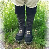 levne obuv-Retro Středověké Maškarní Kamaše Návleky na boty Pánské Unisex Pirát Steampunk Plesová maškaráda Výkon Párty Podium Dospělé Kryt obuvi