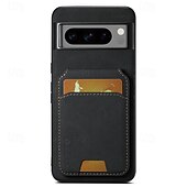 זול תיק טלפון אחר-טלפון מגן עבור Pixel 9 Pro Pixel 9 Pro XL Pixel 8 Pro Pixel 8 פיקסל 9 Pixel 7 Pixel 7 Pro Pixel 6 Pixel 6 Pro מארז כרטיס ארנק עם מעמד חריץ לכרטיס עמיד בזעזועים רטרו TPU PC עור PU