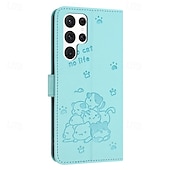 Недорогие Чехлы для Samsung-телефон Кейс для Назначение SSamsung Galaxy S24 S24 Ultra Plus S24 ФЭ S23 S22 S21 S20 Ultra Plus FE А55 А35 А25 А15 5Г A54 A34 A14 A73 A53 A33 A23 A13 A72 A52 A32 A22 A12 S25 Ультра Кошелек для карт