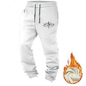 economico Pantaloni della tuta-Per uomo Fede pantaloni della tuta Vita normale Informale Formale Strada Da giorno Cerniera Tasche Pantaloni a gamba dritta Estate Primavera Autunno Stampa 3D Nero Bianco Giallo
