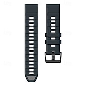 preiswerte Garmin-Uhrenarmbänder-Uhrenarmband für Garmin Fenix 8 47mm 51mm 7X 6 6X Pro Epix Pro Instinct 2X Approach S70 S62 S60 Forerunner 955 945 Epix Marq Descent Quatix 22mm 26mm Silikon Ersatz Gurt Quick Fit Verstellbar