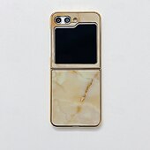 billige Samsung-etui-telefon Etui Til Samsung Galaxy Z Flip 5 Bakdeksel Støtsikker Kontor / Bedrift Herdet glass Belegg