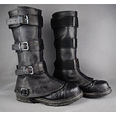 Χαμηλού Κόστους Υποδήματα-Ρετρό / Βίντατζ Μεσαίωνα Χορός μεταμφιεσμένων Γκέτες Κάλυμμα παπουτσιών Φανταχτερή Φόρεμα Ανδρικά Γιούνισεξ Πειρατής Steampunk Απόκριες Μασκάρεμα Επίδοση Πάρτι Σκηνή Ενηλίκων Κάλυμμα παπουτσιών