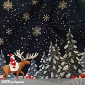 levne Vánoční zvířecí oblečení-vánoce pánské vánoční zvíře 3d mikiny santa claus móda 3d tisk dovolená streetwear mikiny s kapucí černý potisk s kapucí přední kapsa pružina &amp;amp;  podzimní značková košile
