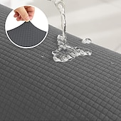 levne Potah na jídelní židli-vodoodpudivý potah jídelní židle strečový potah sedáku spandex s elastickým spodním chráničem pro jídelnu svatební obřad odolný omyvatelný