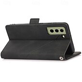abordables Coques Samsung-téléphone Coque Pour S23 S22 S21 S20 Plus Ultra S21 FE A72 A52 A32 A22 A12 A71 A51 A31 A21s S20 FE Couvercle rabattable Avec Support avec dragonne Fente pour carte Rétro TPU faux cuir