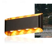 cheap Outdoor Wall Lights-Up and Down Modern LED Wall Lamp 2/4 Head Light Indoor Lighting Outdoor Lighting Wall Lights for Gallery Light 110-240V 5W