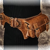 olcso Kiegészítők és még sok más-Retró Középkori Reneszánsz táska Övtáska Pouch Ren Faire Férfi Női Kelta Viking Farsang Álarcos mulatság Alkalmi / Napi Felnőttek Táska