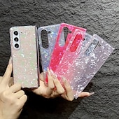 זול מארז סמסונג-טלפון מגן עבור קיפול Z 6 Z Fold 5 Z Fold 4 Z Fold 3 כיסוי אחורי עמיד בזעזועים רטרו PC