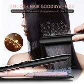 abordables Protección personal-Plancha para el pelo, alisadora y rizadora 2 en 1, calentamiento rápido, alta temperatura ajustable, herramienta de peinado saludable
