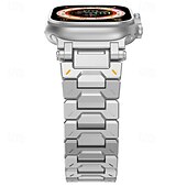 olcso Apple óraszíjak-Solo Loop Kompatibilis valamivel Apple Watch óraszíj 42mm 44mm 45mm 49mm Fém kapocs Állítható Rozsdamentes acél Csere óraszíj mert iwatch Ultra 2 Series 9 8 7 SE 6 5 4 3 2 1