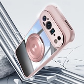 お買い得  その他のスマホケース-電話 ケース 用途 ピクセル9プロ ピクセル9プロXL ピクセル9 バックカバー スタンド付き 耐衝撃 レトロ風 TPU PC PUレザー