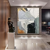 preiswerte Stillleben-Gemälde-handgemachtes abstraktes Ölgemälde handgemaltes Wabi Sabi Wandkunst beige abstraktes Gemälde auf Leinwand handgemachtes Ölgemälde ein Paar beige Textur Wandkunst neutrale abstrakte Wandkunst Boho Wal