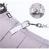 cheap Coats-Dog Coat Jacket Puffer Jacket Winter with Harness Winter Reflective Windproof Warm Water-Resistant Outdoor Small Medium