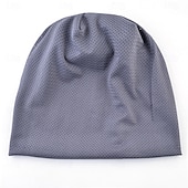 olcso Beanie sapka-Férfi Uniszex Sapka Sapkák Fekete Rubin Poliészter Kényelmes Hétköznapi viselet Alkalmi Egyszínű / Sima szín Légáteresztő