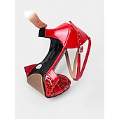 abordables Chaussures de danses latines-chaussures de danse à paillettes dorées pour femmes avec design à brides croisées – talons de salle de bal et latins étincelants pour la performance et la pratique