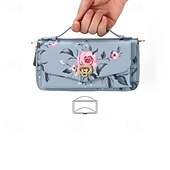 voordelige Samsung-hoesje-telefoon hoesje Voor S24 Ultra S24 Plus S24 S23 S23 Ultra S23 Plus S22 S22 Ultra Achterkant Wallet Card Case Rits met draagkoord met polsband Retro TPU PU-nahka