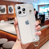 levne Pouzdra pro iPhone-telefon Carcasă Pro iPhone 16 Pro Max Plus iPhone 15 Pro Max Plus iPhone 14 13 12 11 Pro Max Plus iPhone 13 12 11 Pro Max Zadní kryt s poutkem na zápěstí Nárazuvzdorné Retro Pokování