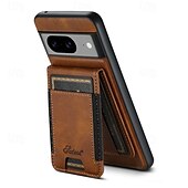 abordables Coques autres téléphones-téléphone Coque Pour Pixel 9 Pro Pixel 9 Pro XL Pixel 8 Pro Pixel 8 Pixel 9 Pixel 7 Pixel 7 Pro Pixel 6 Pixel 6 Pro Coque Arriere Avec Support Détachable Magnétique Rétro TPU PC faux cuir
