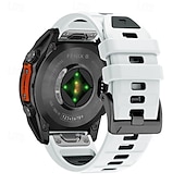 preiswerte Garmin-Uhrenarmbänder-Uhrenarmband für Garmin Fenix 8 47mm 51mm 7X 6 6X Pro Epix Pro Instinct 2X Approach S70 S62 S60 Forerunner 955 945 Epix Marq Descent Quatix 22mm 26mm Silikon Ersatz Gurt Quick Fit Verstellbar