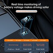Недорогие Автомобильные зарядные устройства-Автомобильный адаптер-разветвитель для прикуривателя, зарядное устройство USB 9 в 1, 3 гнезда USB C, автомобильное зарядное устройство, адаптер с вольтметром, розетка 12 В/24 В, быстрая зарядка для телефона