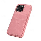 お買い得  iPhone用ケース-電話 ケース 用途 iPhone 16 Pro Max プラス iPhone 15 プロマックスプラス iPhone15 iPhone 14 Pro Max iPhone 13 12 11 Pro Max バックカバー スタンド付き カード挿入口 耐衝撃 レトロ風 TPU PUレザー