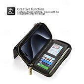 levne Pouzdra pro iPhone-telefon Carcasă Pro iPhone 16 Pro Max Plus iPhone 15 Pro Max Plus iPhone 14 13 12 11 Pro Max Plus Mini iPhone 14 Pro Max iPhone 13 12 11 Pro Max Zadní kryt Pouzdro na peněženku se stojánkem Zip s