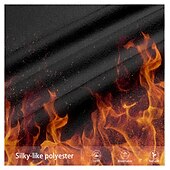 baratos Calças Desportivas-Homens Labareda Calças de moletom de lã Cintura elástica com cordão Moda Escuro Ao ar livre Férias Rua Bolsos Térmica Inverno Impressão 3D Preto