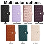 levne Pouzdra pro iPhone-telefon Carcasă Pro iPhone 16 Pro Max Plus iPhone 15 Pro Max Plus iPhone 14 13 12 11 Pro Max Plus Mini iPhone 14 Pro Max iPhone 13 12 11 Pro Max Zadní kryt se stojánkem Zip s Lanyardem Retro TPU PU
