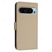 お買い得  その他のスマホケース-電話 ケース 用途 ピクセル9プロ ピクセル9プロXL Pixel 8 Pro Pixel 8 ピクセル9 Pixel 7 Pixel 7 Pro Pixel 6 Pixel 6 Pro フリップカバー スタンド付き リストストラップ付き カード挿入口 レトロ風 TPU PUレザー