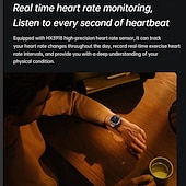 abordables Pulseras inteligentes-696 NX23 Reloj inteligente 2 pulgada Pulsera inteligente Bluetooth Podómetro Recordatorio de Llamadas Seguimiento del Sueño Compatible con Android iOS Mujer Hombre Llamadas con Manos Libres
