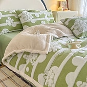 cheap Blankets &amp; Throws-Winter Thickened Blanket Ultra-Soft and Warm Fleece Perfect for Cold Weather Cozy and Comfortable for Bed, Couch, or Lounge Ideal for Winter Home Decor