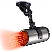 economico apparecchiature per il riscaldamento dell&#039;auto-Ventilatore riscaldatore per auto 12v/24v Ventilatore riscaldatore per auto 2 in 1 Sbrinatore per auto Riscaldamento rapido Ventilatore riscaldatore elettrico per auto con supporto Mini portatile