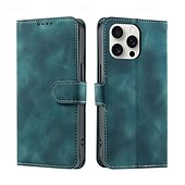cheap iPhone Cases-Phone Case For iPhone 16 Pro Max Plus iPhone 15 Pro Max Plus iPhone 14 13 12 11 Pro Max Plus Mini iPhone 14 Pro Max iPhone 13 12 11 Pro Max Flip Cover with Stand Holder Magnetic with Wrist Strap Retro