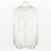 economico Gilet-Per uomo Gilet Cappotto di pelliccia sintetica Giornaliero Appuntamento Da mare Di tendenza Informale Autunno inverno Tenere al caldo Poliestere Comodo Liscio Cardigan Colletto alla coreana Standard