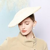 preiswerte Faszinationen-Hüte Faser Bowler / Glockenhut Zylinderhut Hochzeit Teeparty elegante Hochzeit mit reiner Farbe Spleißen Kopfbedeckung Kopfbedeckung