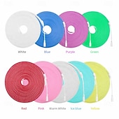 voordelige Neon LED-verlichting-5m waterdichte led neon buislamp, flexibele stripverlichting enkele kleur voor binnen en buiten decoratief 12v eu/uk/us/au stekker
