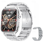 Χαμηλού Κόστους Smartwatch-iMosi KT64 Εξυπνο ρολόι 1.96 inch Έξυπνο ρολόι Bluetooth Βηματόμετρο Υπενθύμιση Κλήσης Παρακολούθηση Ύπνου Συμβατό με Android iOS Γυναικεία Άντρες Κλήσεις Hands-Free Αδιάβροχη Έλεγχος Μέσων IP 67 39