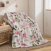 preiswerte Sofadecken &amp; Überwürfe-Blumendecke, weiche und gemütliche Überwurfdecke mit zartem Gänseblümchen-Design, perfekt, um Ihrem Schlafzimmer oder Wohnzimmer Komfort und Charme zu verleihen