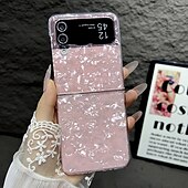お買い得  サムスン用ケース-電話 ケース 用途 サムスンのギャラクシー Zフリップ6 Z Flip 5 Z Flip 4 Z Flip 3 バックカバー 耐衝撃 レトロ風 PC