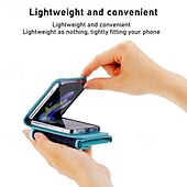 Недорогие Чехлы для Samsung-телефон Кейс для Назначение Z-флип 6 Z Flip 5 Z Flip 4 Z Flip 3 Кейс на заднюю панель со стендом с ремешком с ремешком на запястье Ретро ТПУ Кожа PU