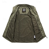 お買い得  ベスト-男性用 ハイキング ベスト 春 秋 アウトドア 快適 高通気性 ベスト 狩猟 釣り 登山 ブラック アーミーグリーン ダークブルー カーキ色 グレー