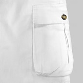 cheap Cargo Pants-Men&#039;s Cargo Pants Trousers Casual Pants Zipper Pocket Plain Comfort Breathable Full Length Casual Daily Holiday Fashion Streetwear Black White Micro-elastic