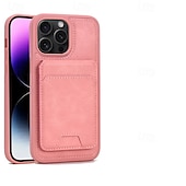 お買い得  iPhone用ケース-電話 ケース 用途 iPhone 16 Pro Max プラス iPhone 15 プロマックスプラス iPhone15 iPhone 14 Pro Max iPhone 13 12 Pro Max iPhone 12 Pro Max iPhone 11 Pro Max バックカバー スタンド付き 磁石バックル ワイヤレス充電をサポート レトロ風 TPU PUレザー