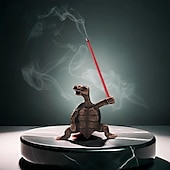 preiswerte Statuen-Räucherstäbchenhalter Schildkröte, Mini Räucherstäbchen Ornament kleiner Räucherstäbchenhalter, Wohndeko
